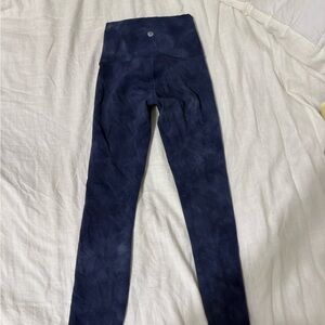 Lululemon Athletica Deep Blue Leggings